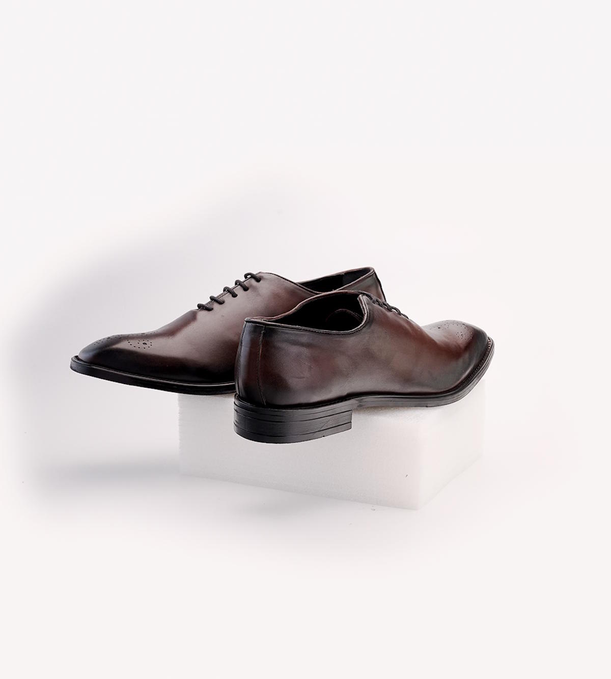 Flower Wholecut Oxford Brown - Image 2