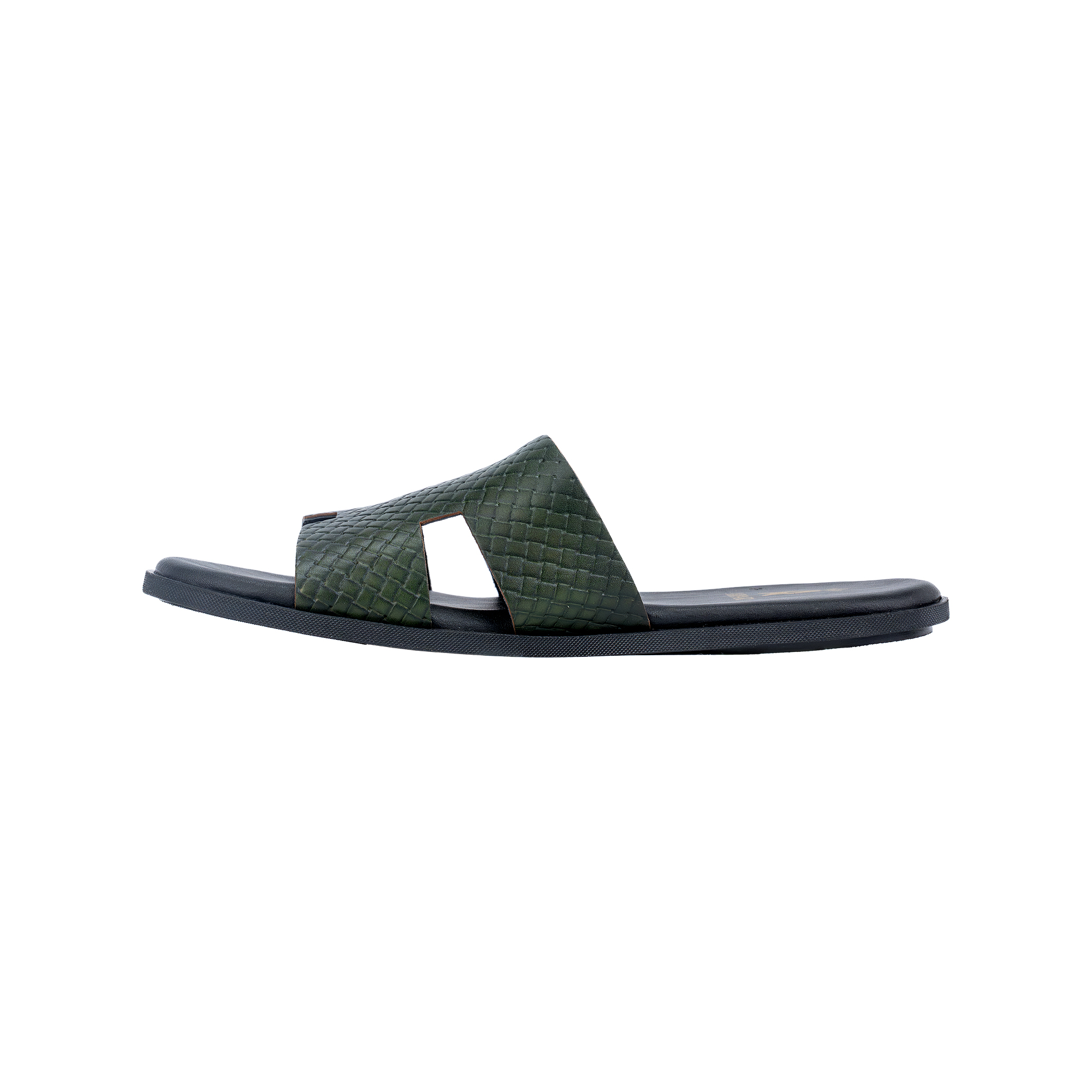 Roamer – Woven Leather Slides - Image 4